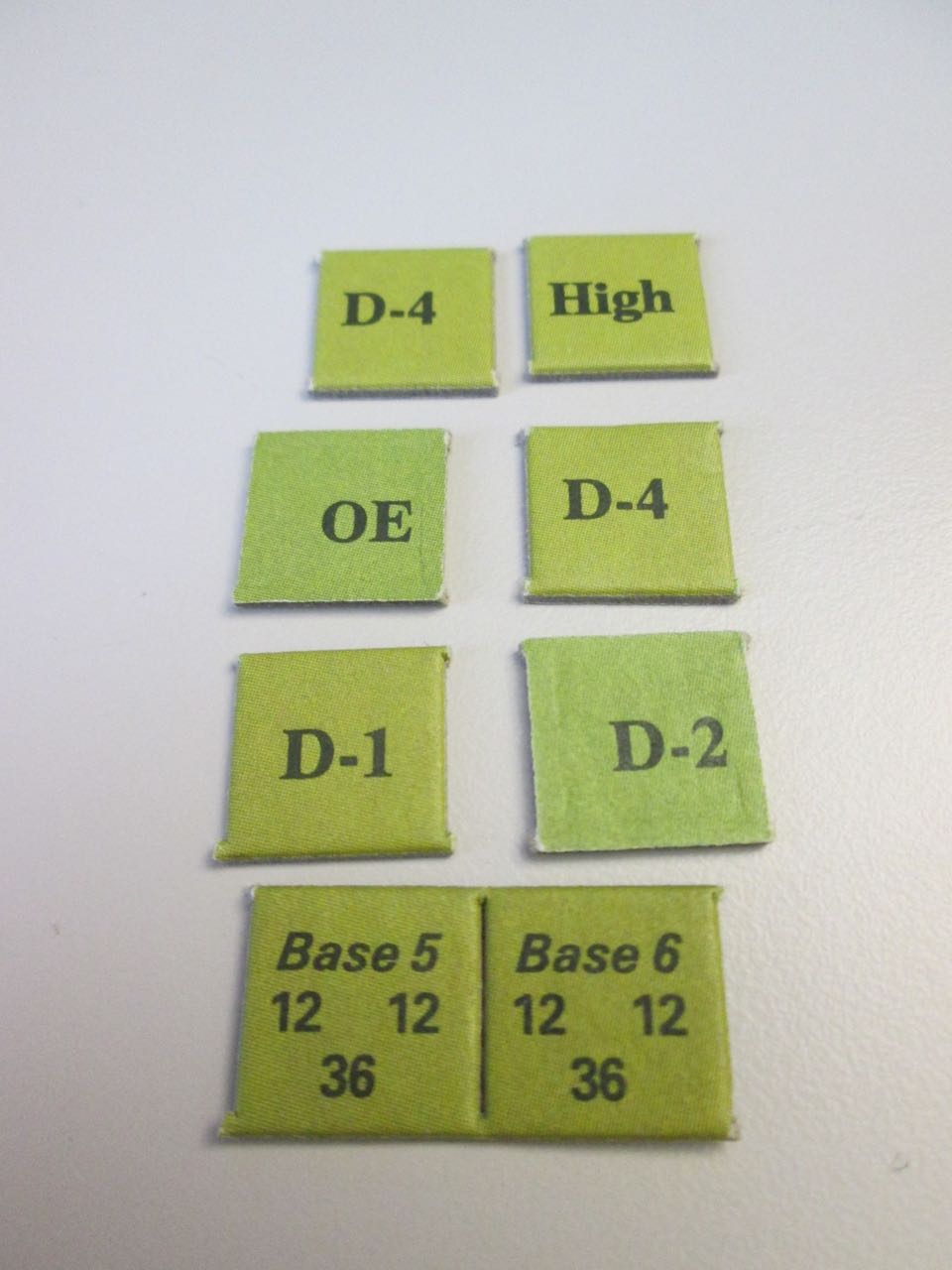Green markers